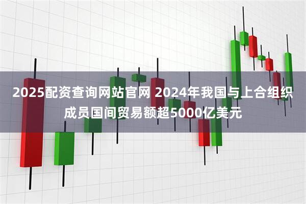 2025配资查询网站官网 2024年我国与上合组织成员国间贸易额超5000亿美元