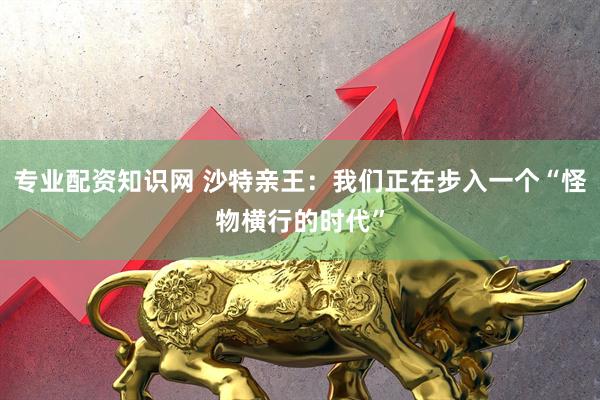 专业配资知识网 沙特亲王：我们正在步入一个“怪物横行的时代”