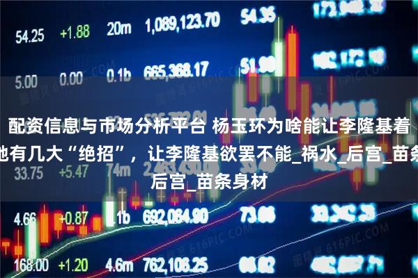 配资信息与市场分析平台 杨玉环为啥能让李隆基着迷?她有几大“绝招”,让李隆基欲罢不能_祸水_后宫_苗条身材